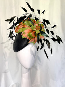 Black Feather Burst Percher