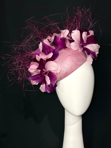 Mauve Floral Percher